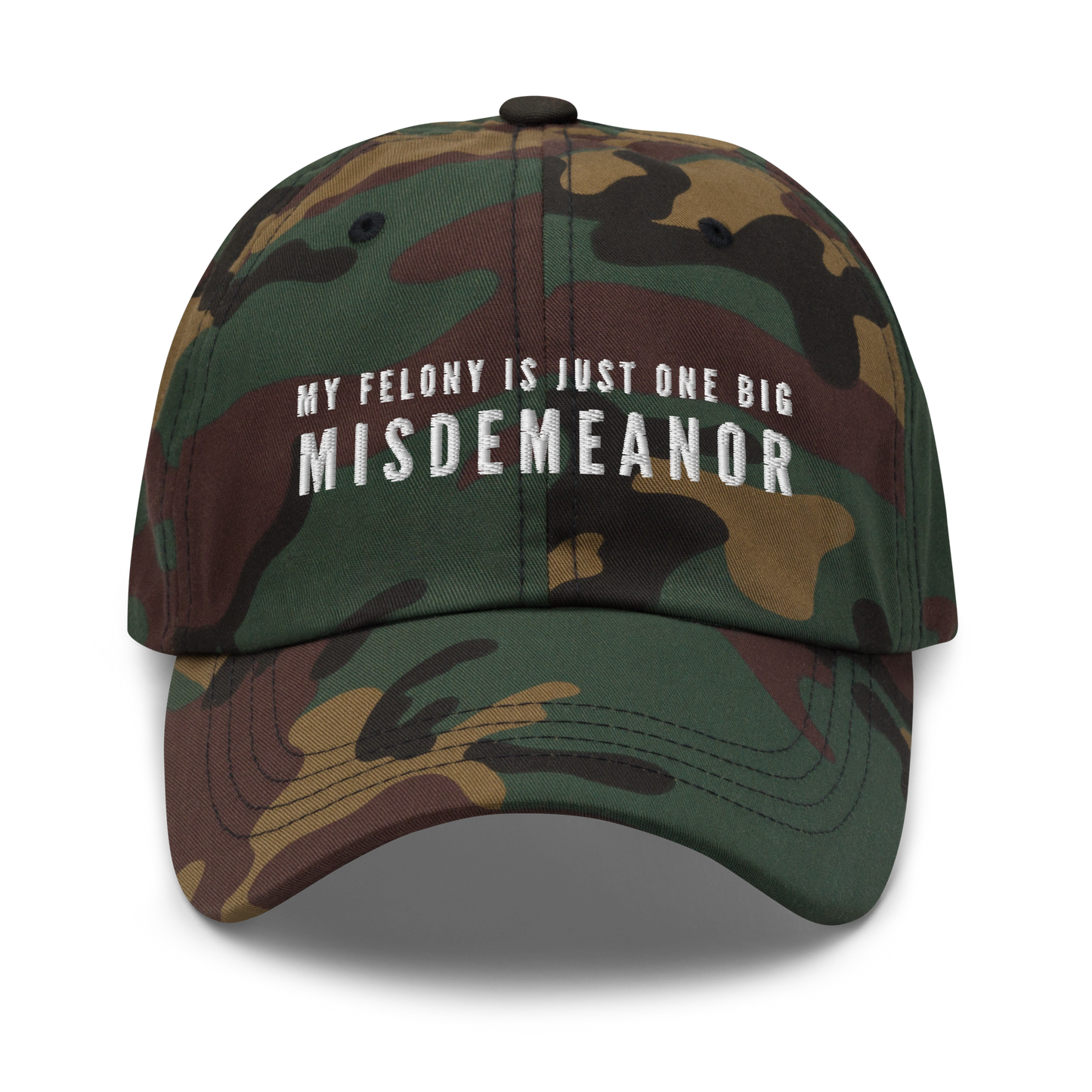 Camo classic dad hat