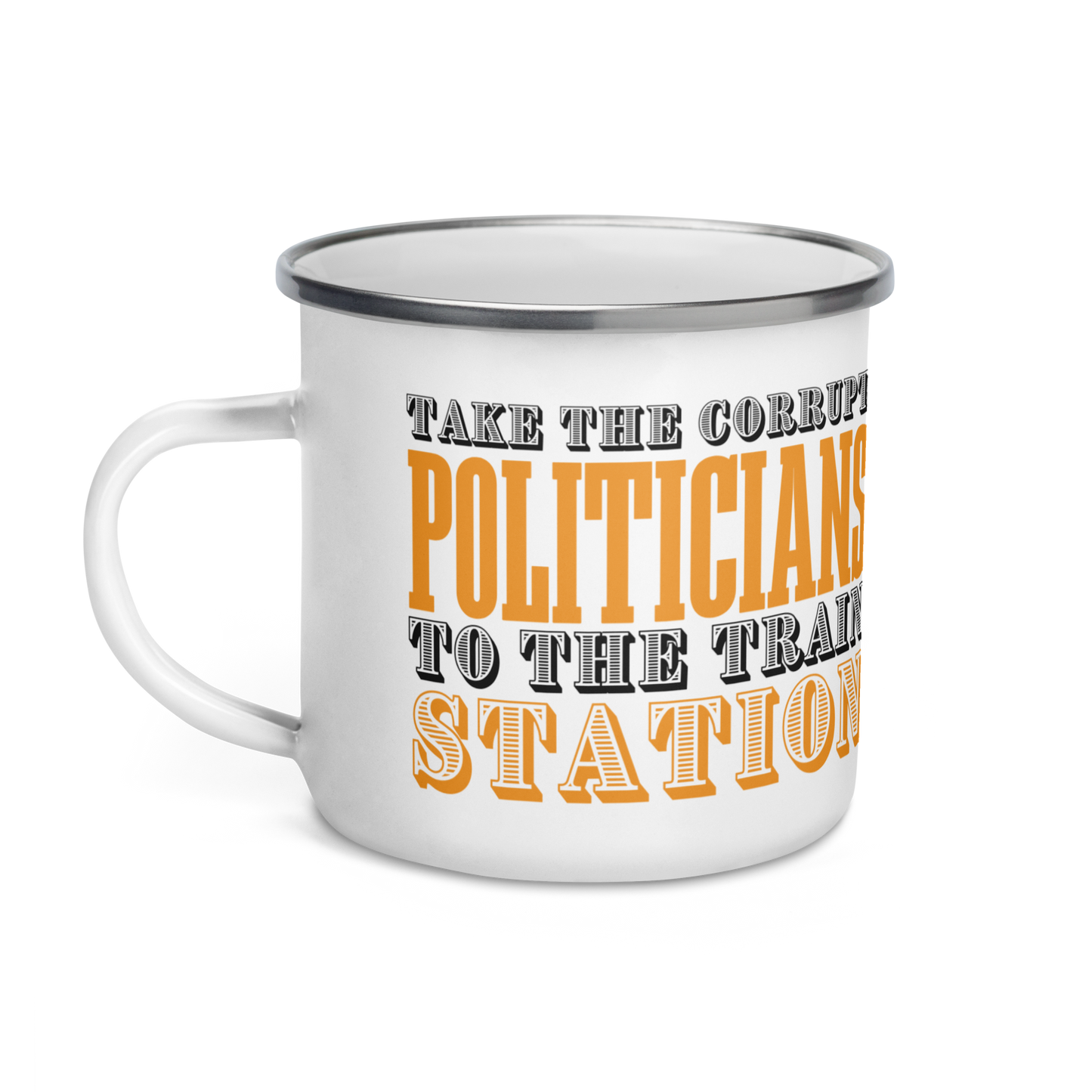 Enamel mug