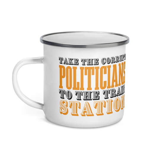 Enamel mug