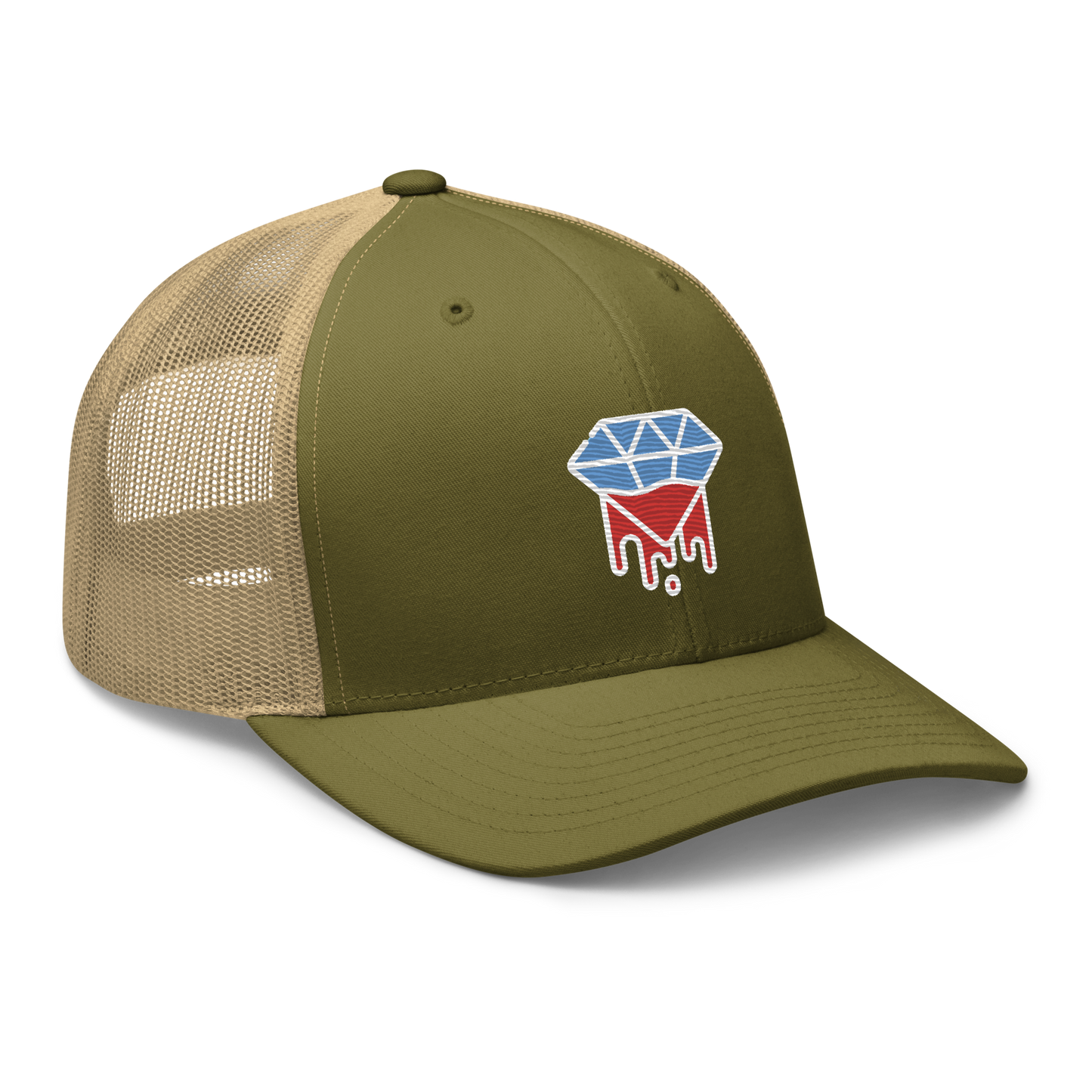 "Political Blood Diamond Anti-Corruption" Retro Trucker Hat | 6606