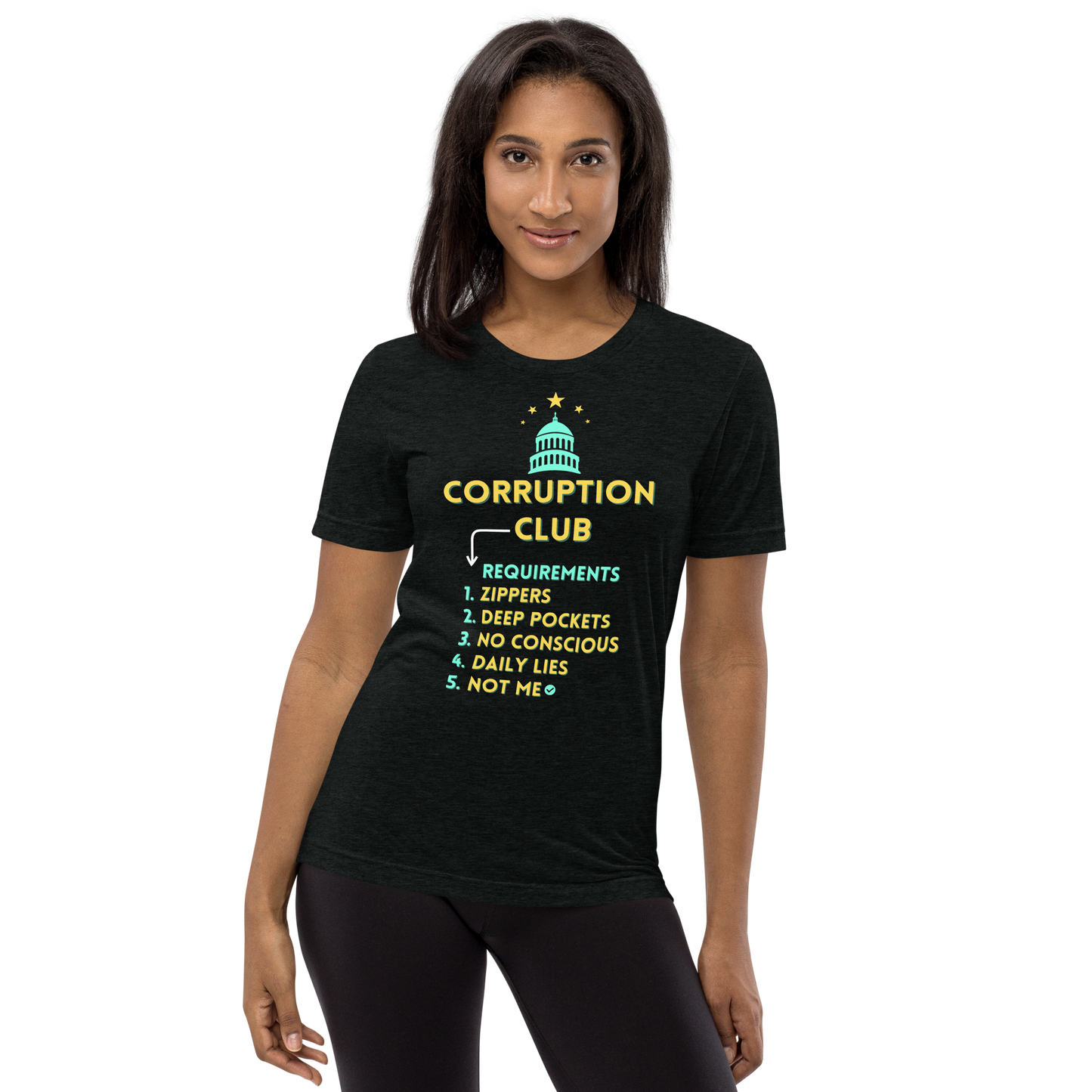 Unisex "Corruption Club" Tri-Blend Bella + Canvas